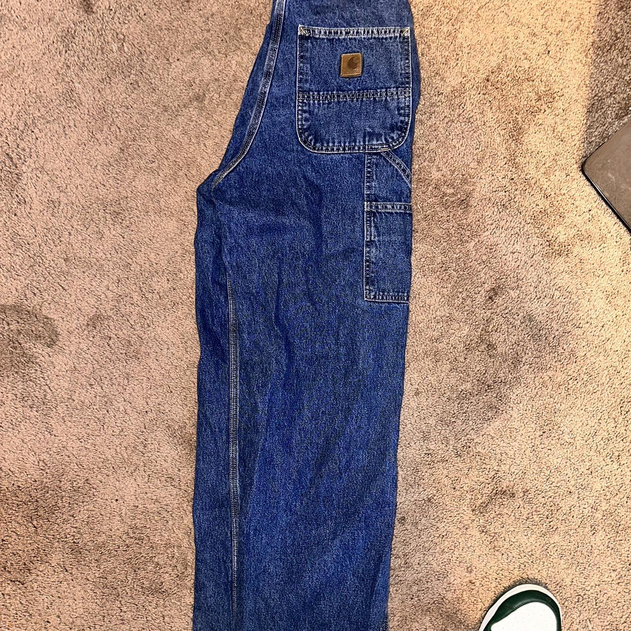 Carhartt carpenter pants like new condition 31x32... - Depop