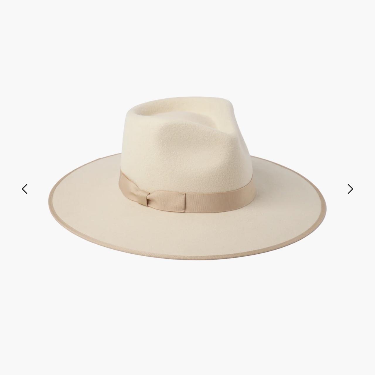 Lack of colour Ivory Rancher hat - great condition,... - Depop