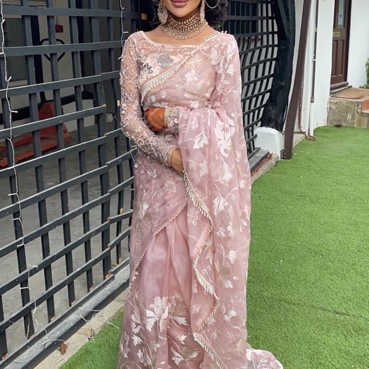 pink pearl blouse