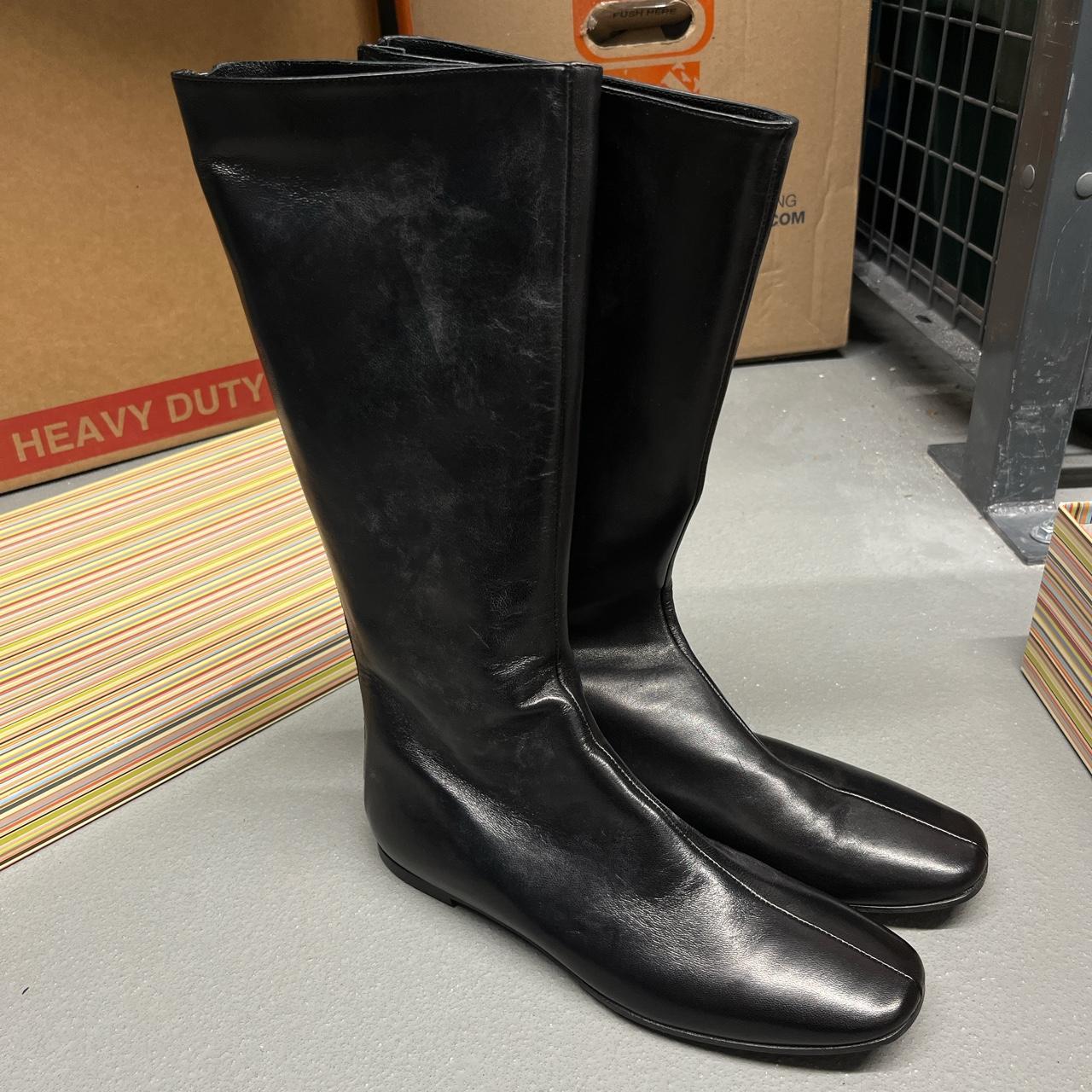 just below the knee boots