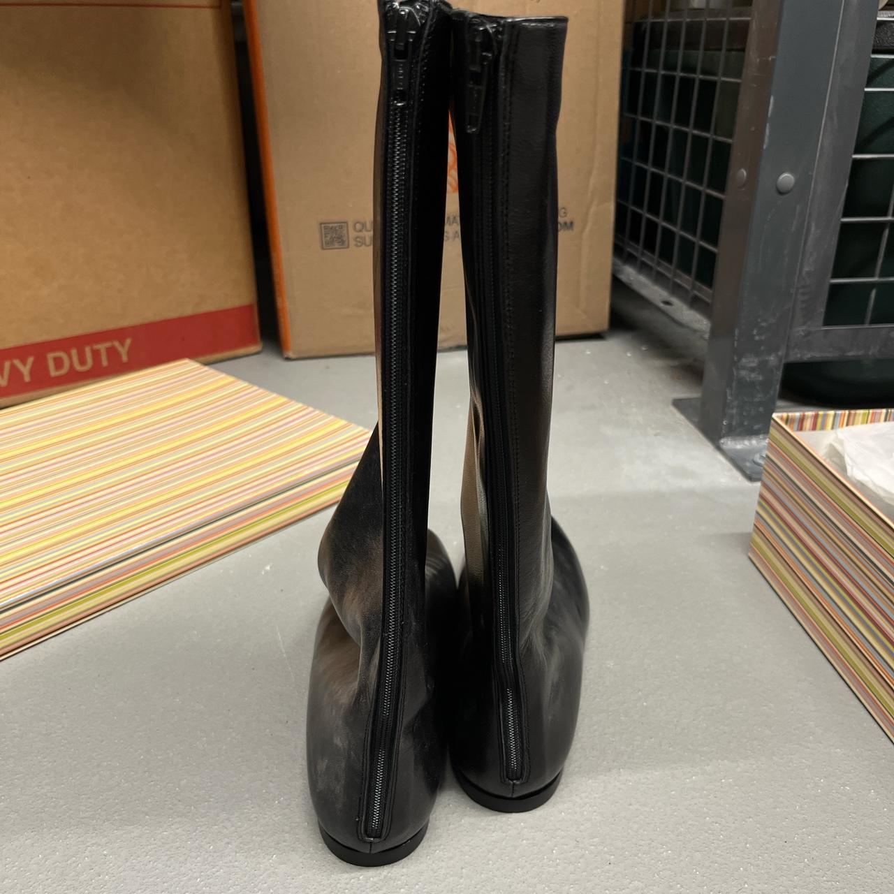 just below the knee boots