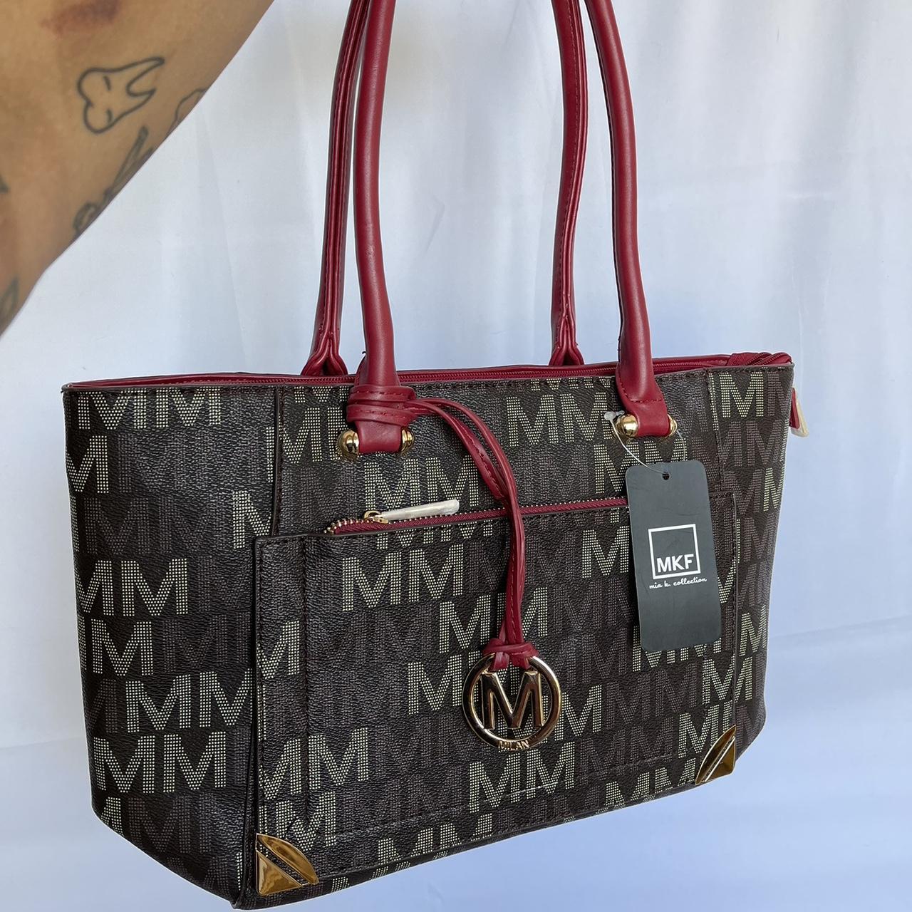 MKF Piece Set 🤎 Shoulder bag, small tote Depop