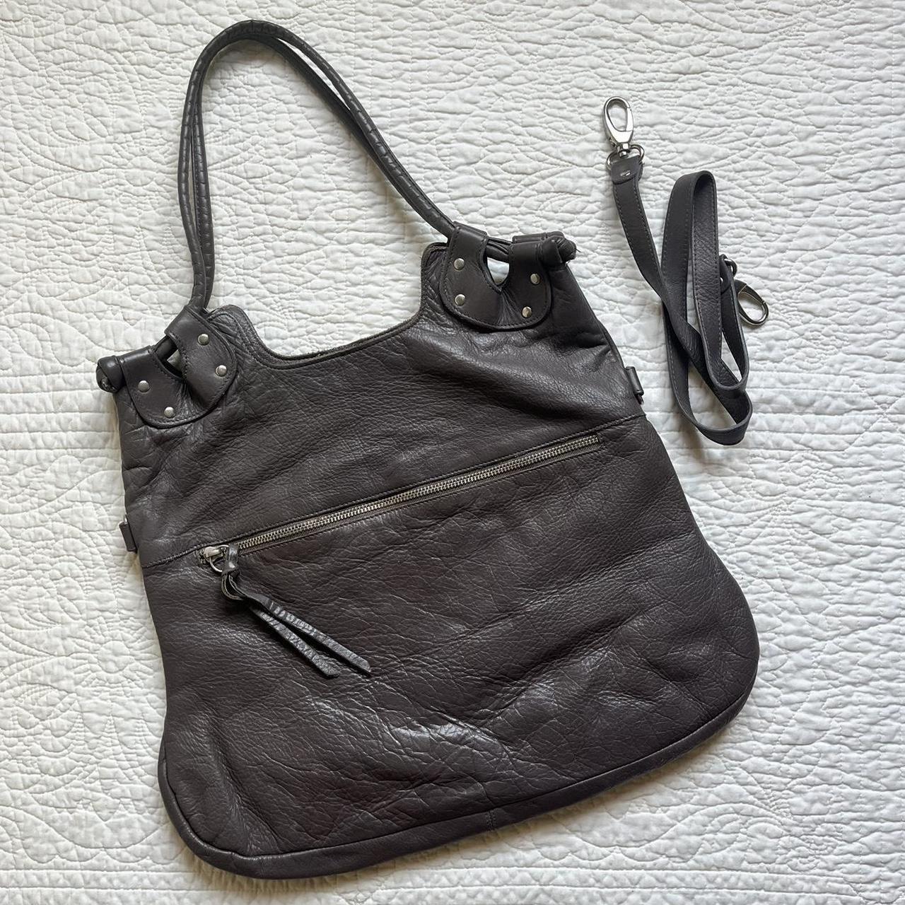 Designer Women's Satchels - Brown/Grey – Pietro A… - image 2