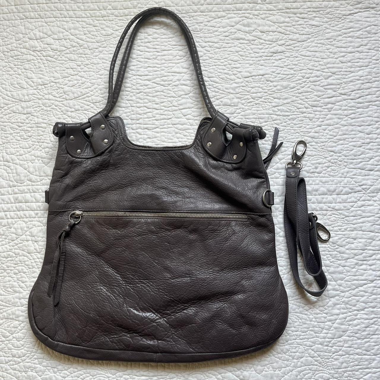 Designer Women's Satchels - Brown/Grey – Pietro A… - image 1