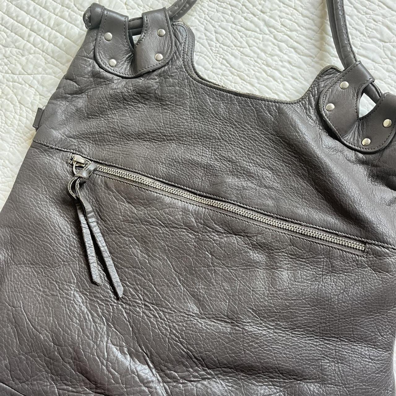 Designer Women's Satchels - Brown/Grey – Pietro A… - image 3