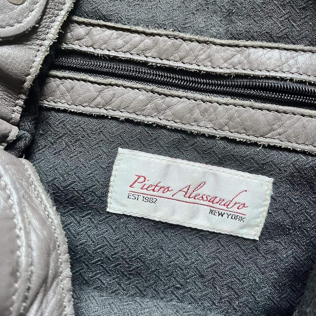 Designer Women's Satchels - Brown/Grey – Pietro A… - image 4