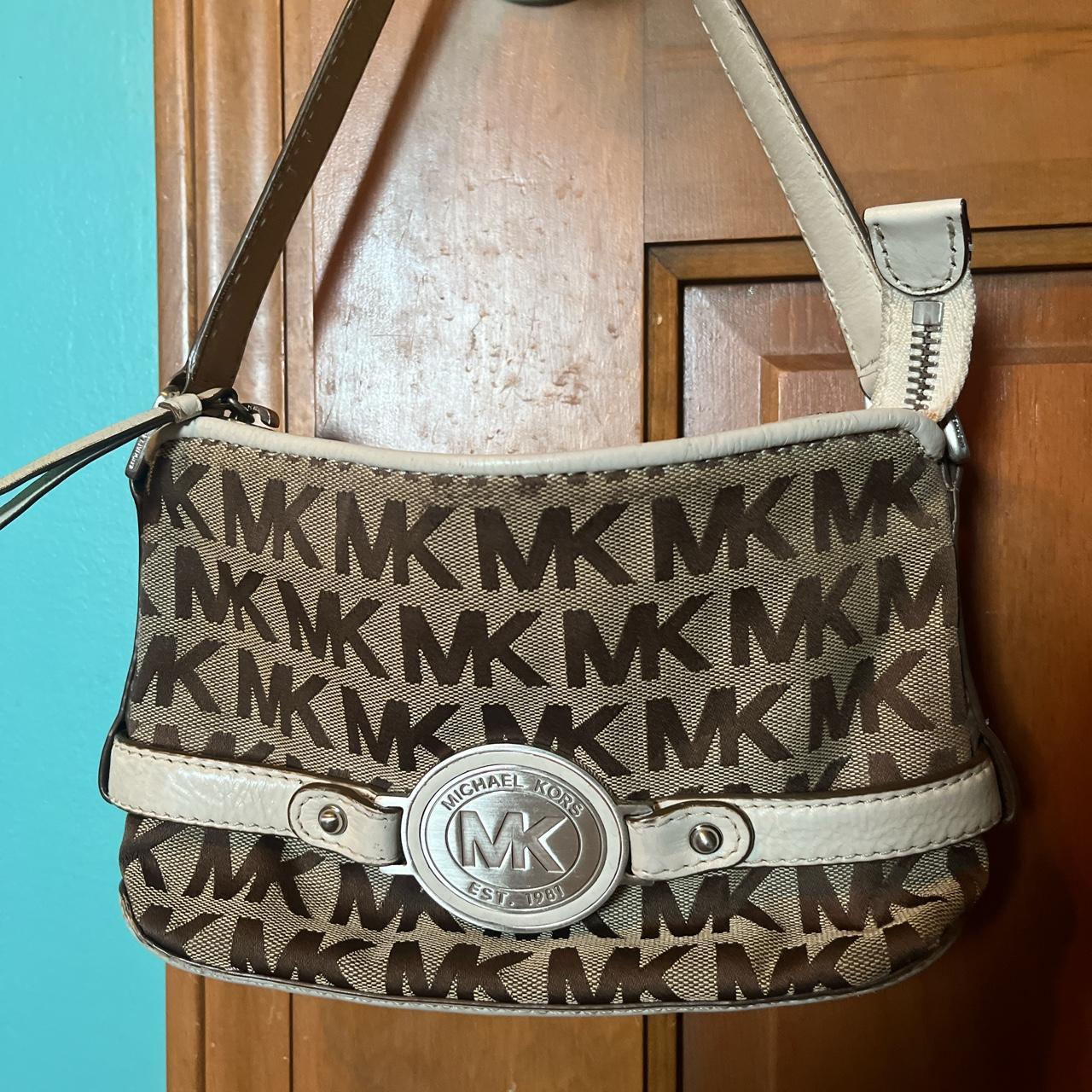 Beige hot sale mk bag