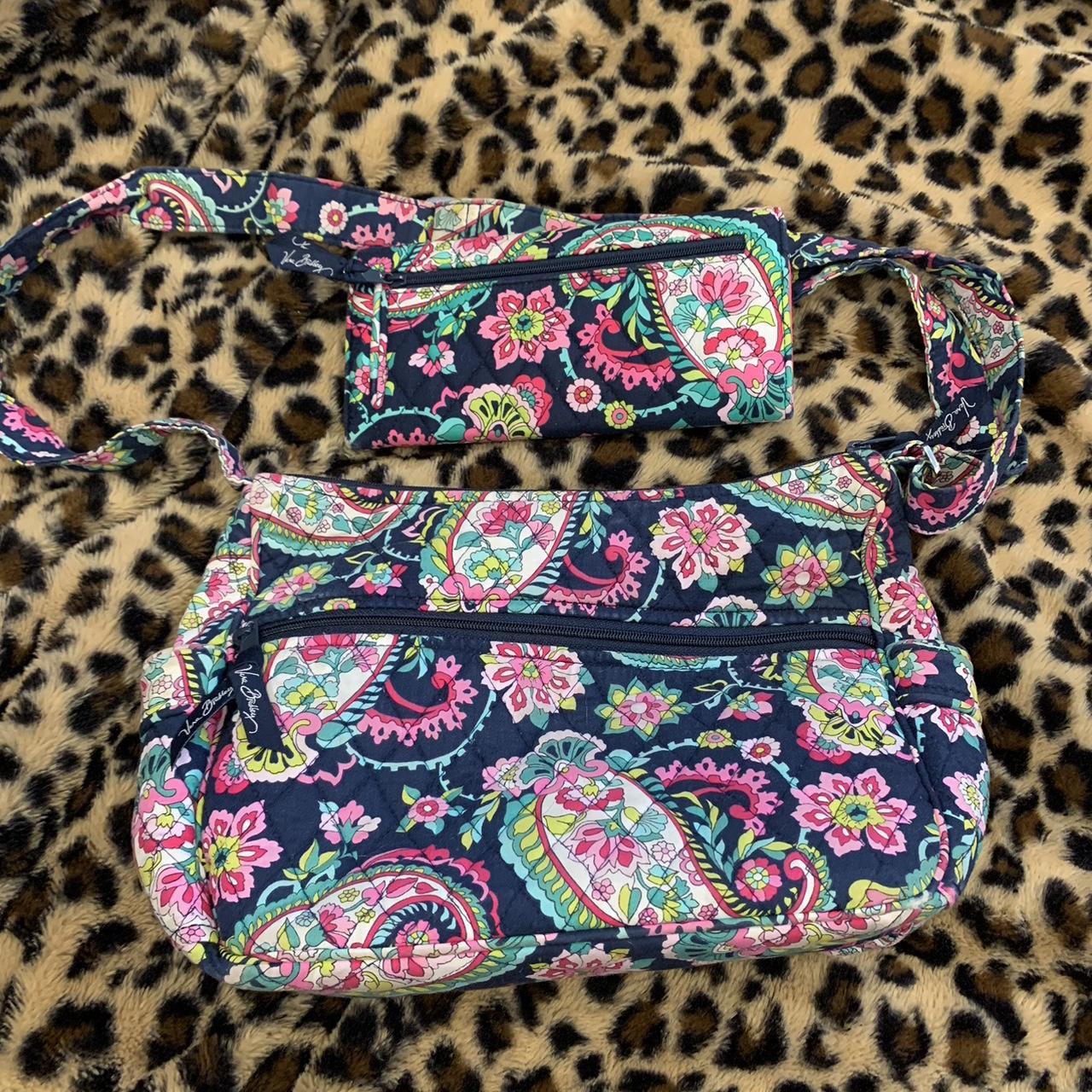 Vera bradley purse on sale and matching wallet