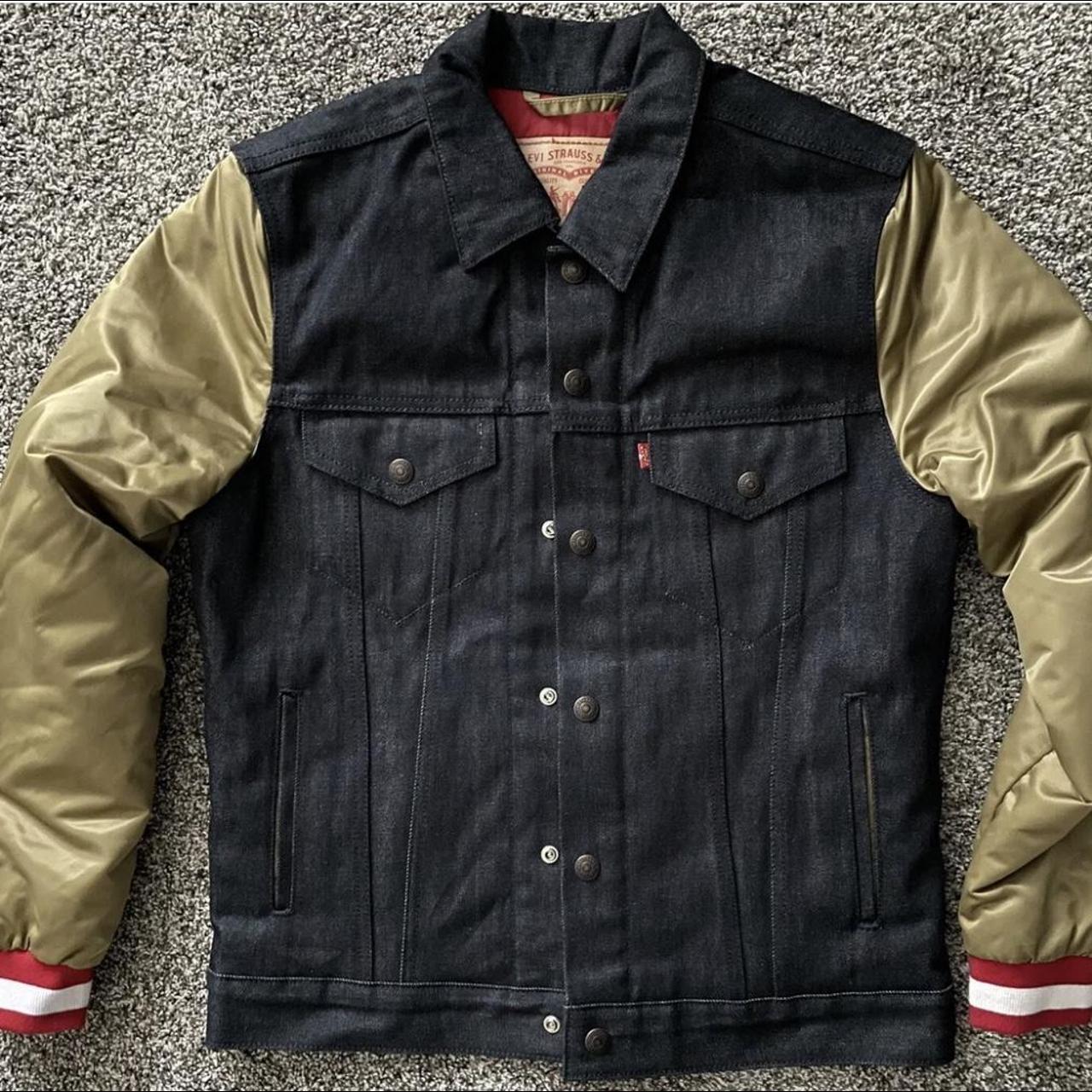 San Francisco 49ers Levi's Sports Denim Trucker Jacket - Blue