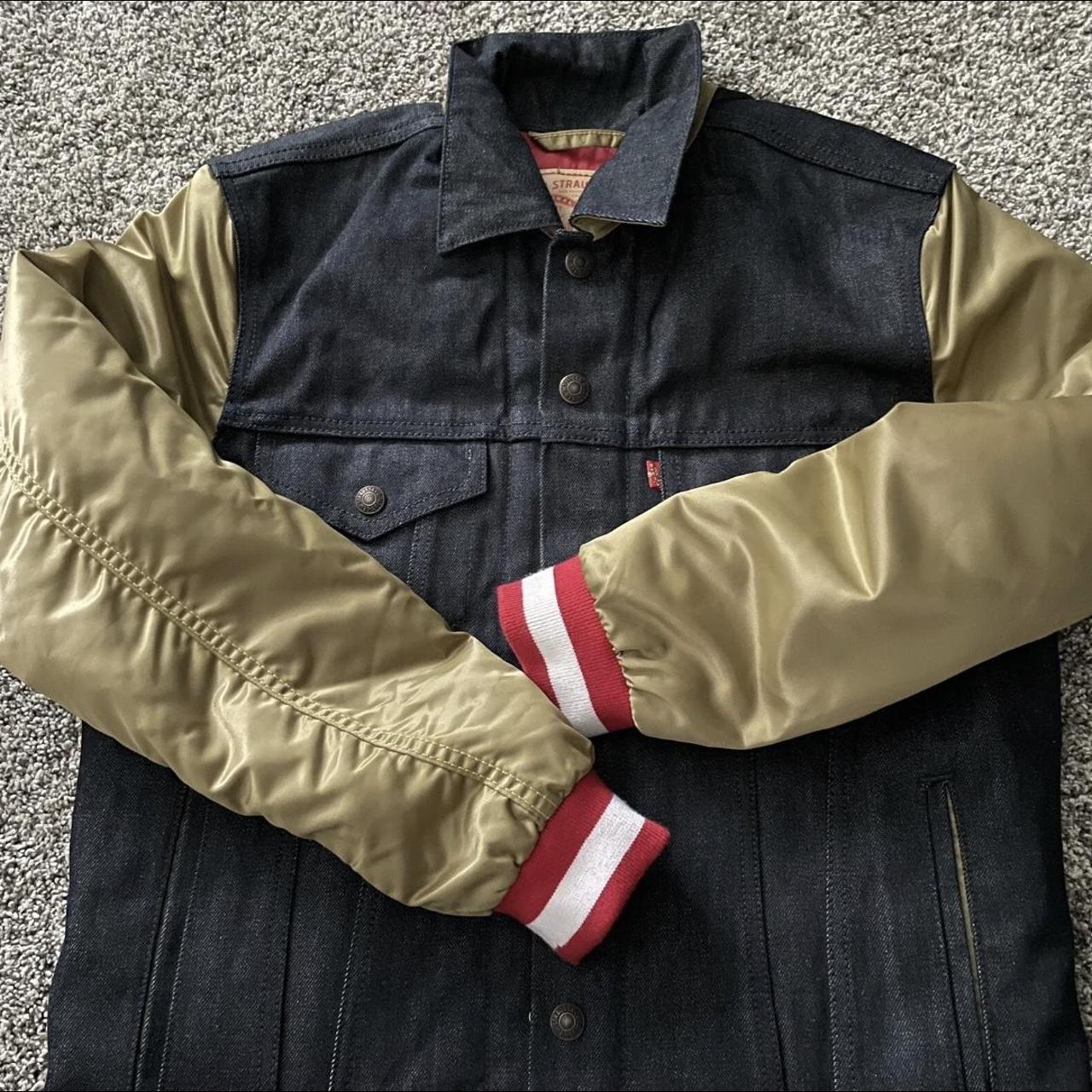 Levis x San Francisco 49ers Satin Denim - Depop