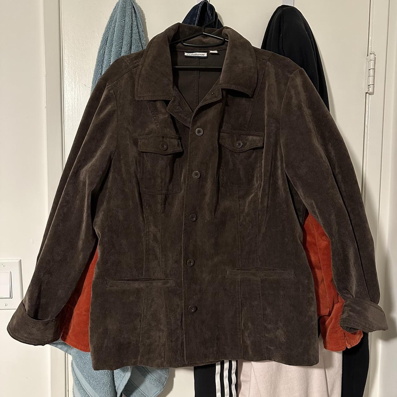 Brown corduroy jacket. Size xl. I wear this... - Depop
