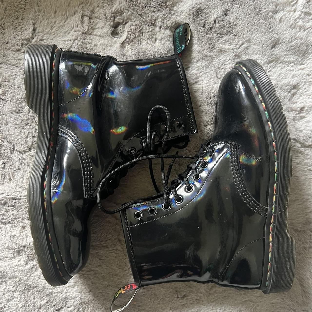 holographic doc martens