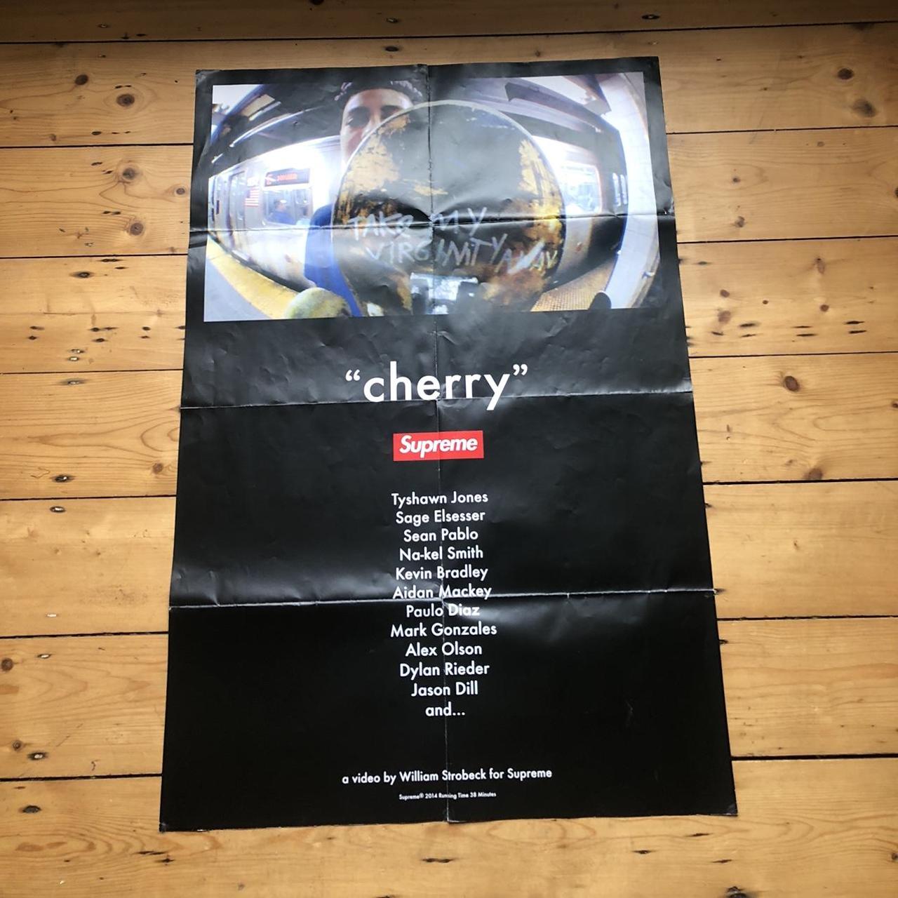 VERY RARE 2014 supreme cherry poster. NO ONE HAS... - Depop