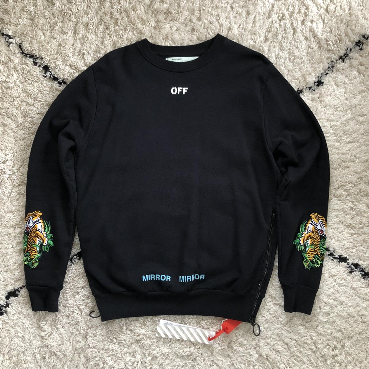 Off white store tiger crewneck