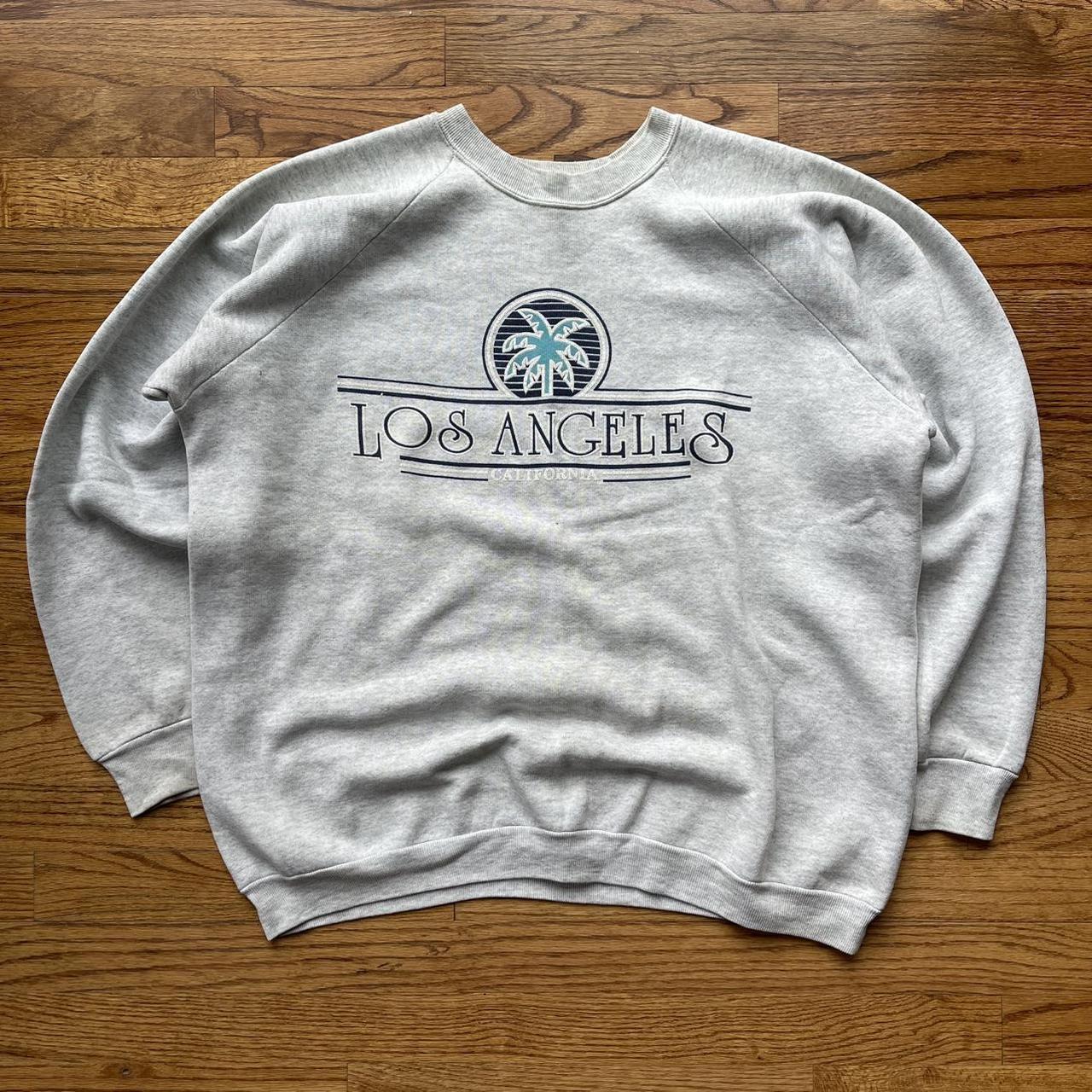80s Los Angeles CA Crewneck Sweat Size XL | Depop