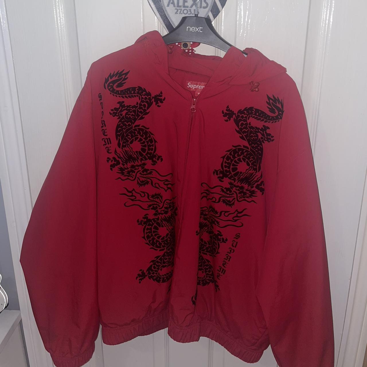 Supreme Dragon Track Jacket, Red🔴⚫️, Size: Medium, Rare...