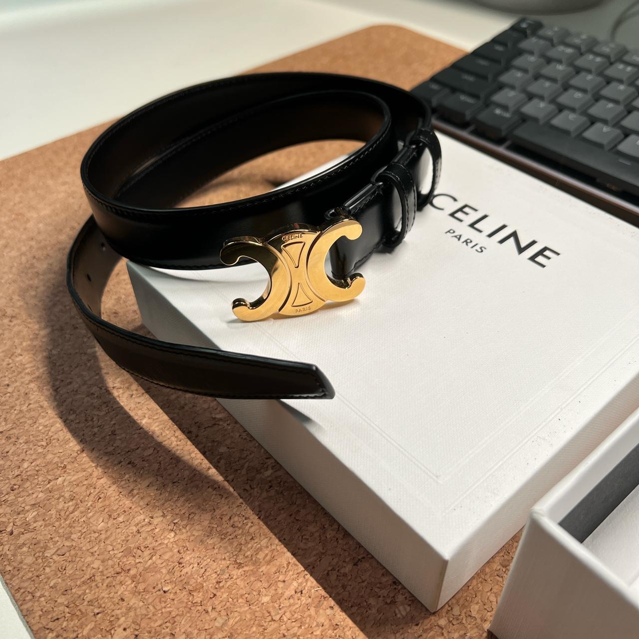 celine medium triomphe belt