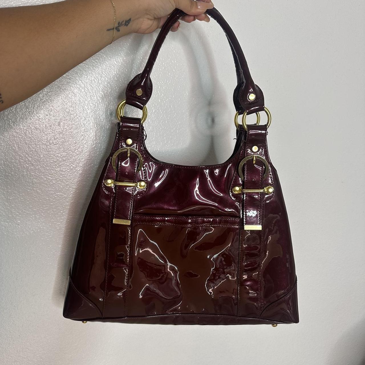 Nine west best sale burgundy purse