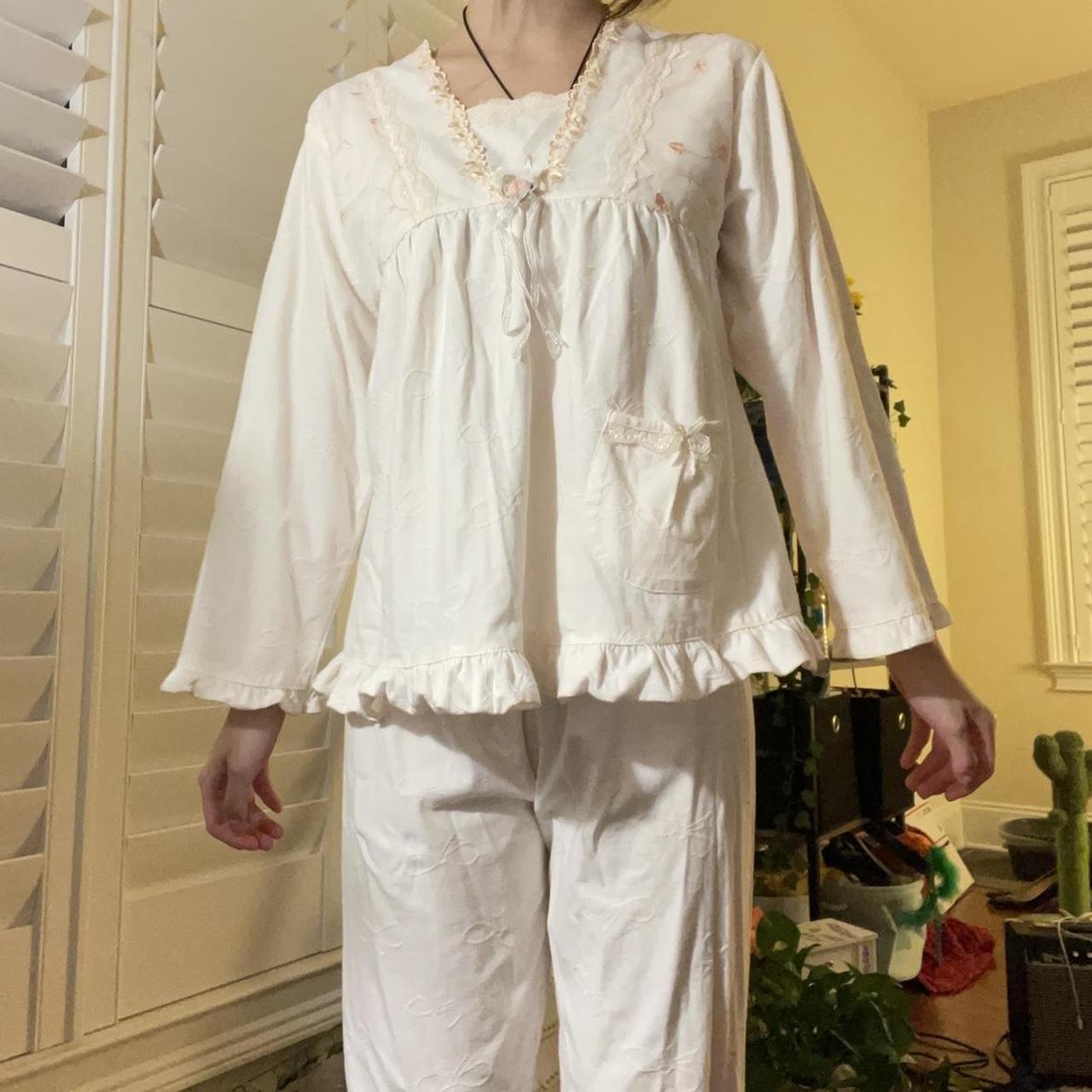 Urban Outfitters Women's Pink Pajamas Depop