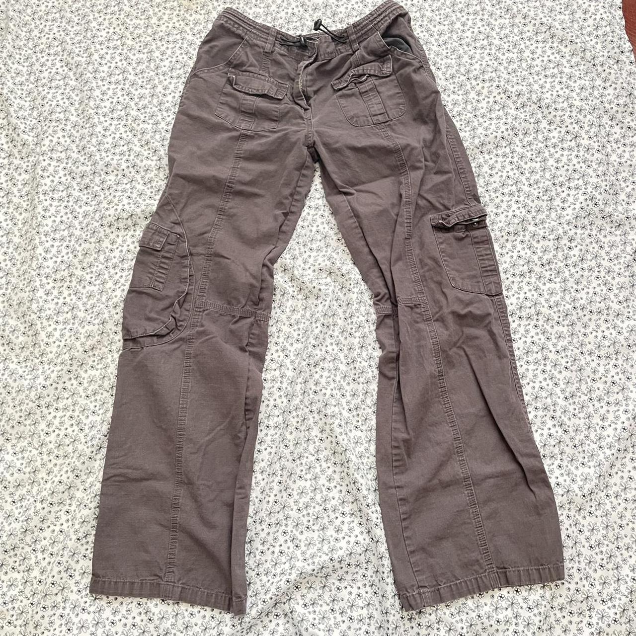 gray kim cargo pants size s measurements Depop