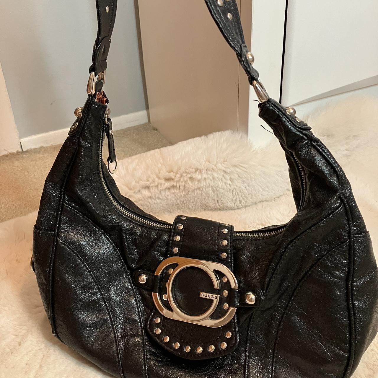 Stunning vintage Guess bag! Silver hardware and... - Depop