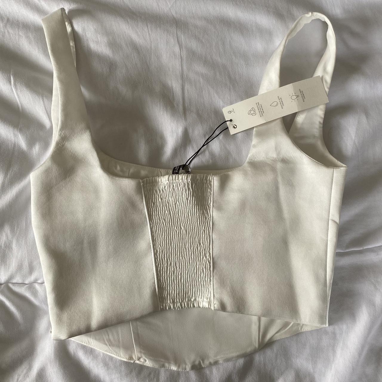 Zara corset top Brand new Size S - Depop