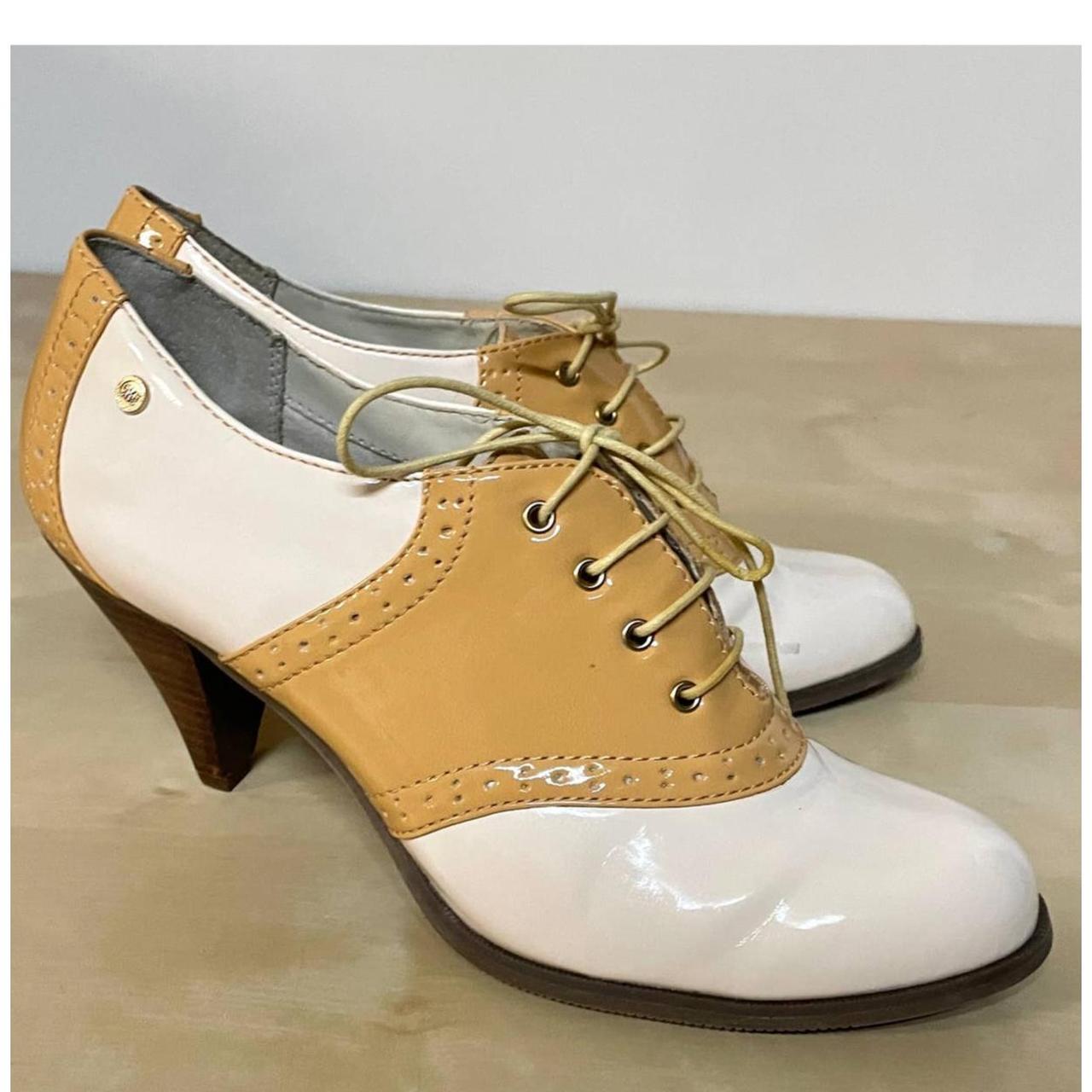 Yellow oxford sale heels