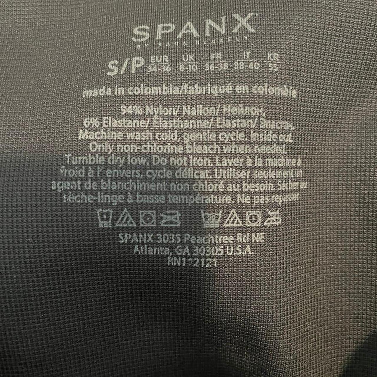 Spanx look at me now seamless Moto legging blue - Depop