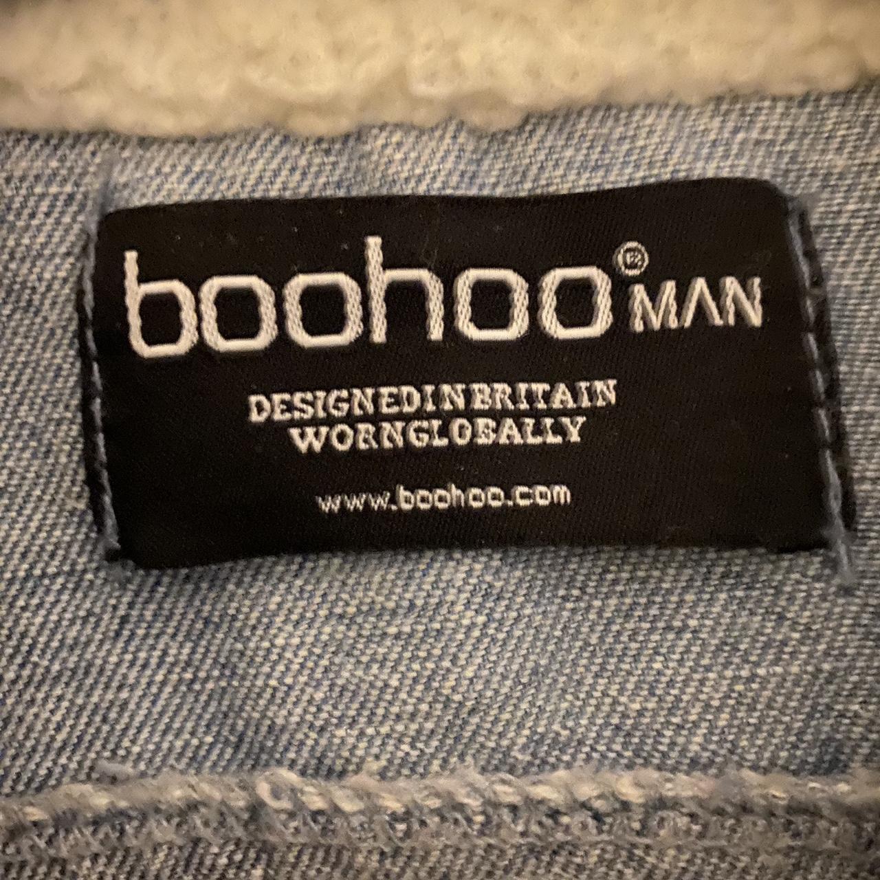 Boohooman Denim Jacket Size Small Good condition Depop