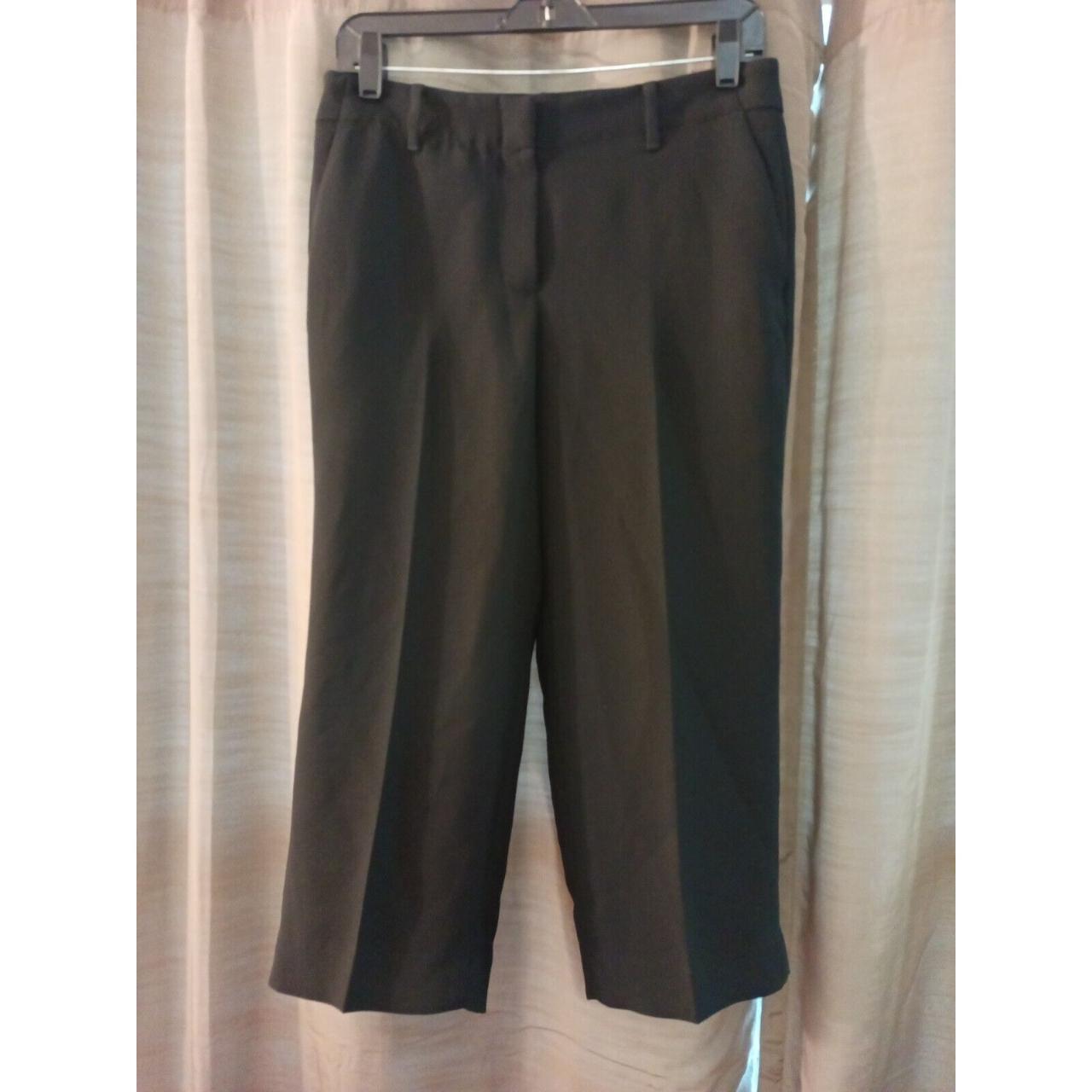 New with tags Women's Talbots Cropped Black Slacks... - Depop
