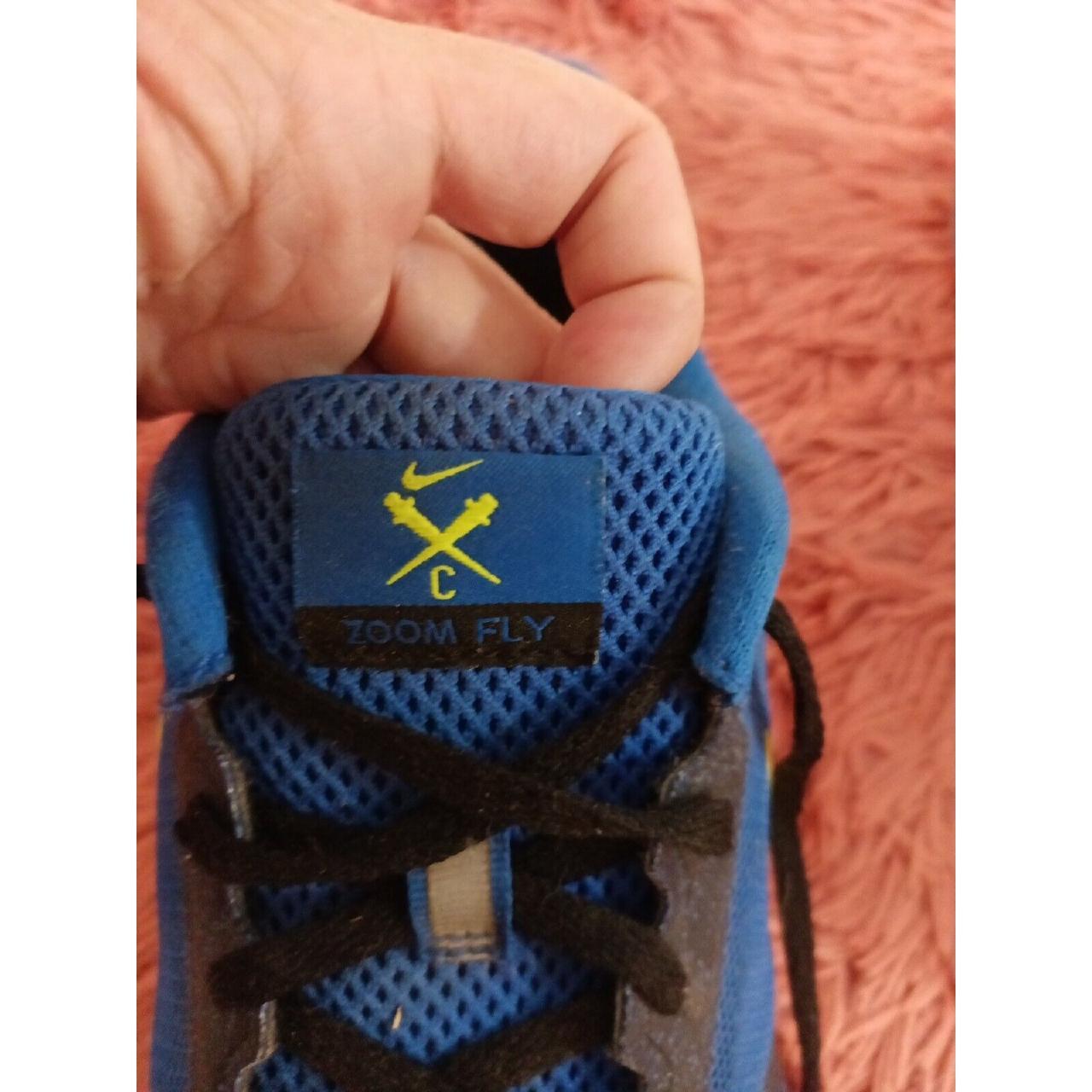 blue nike flex shoes