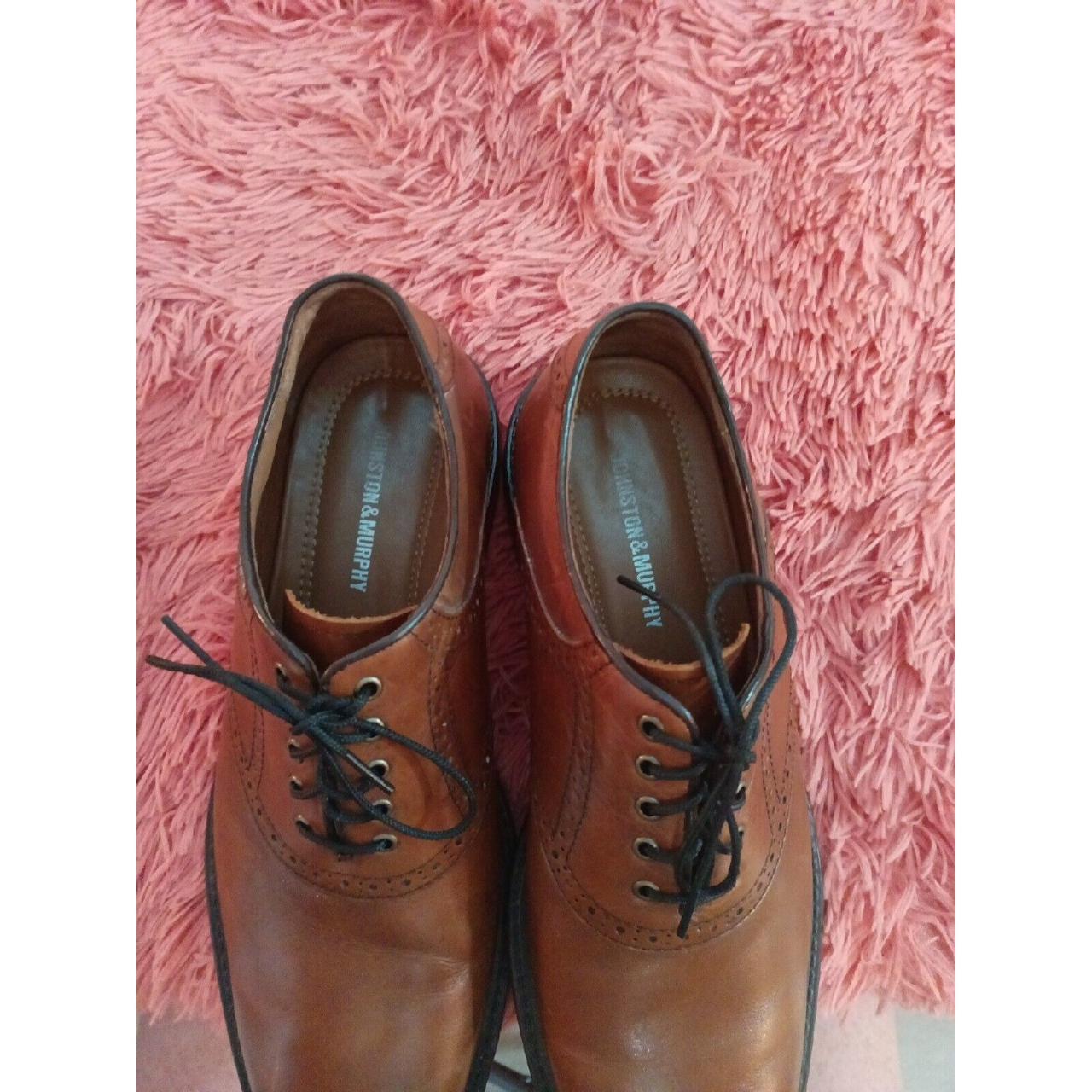 Men's Johnston And Murphy Brown Lace Up Leather... Depop