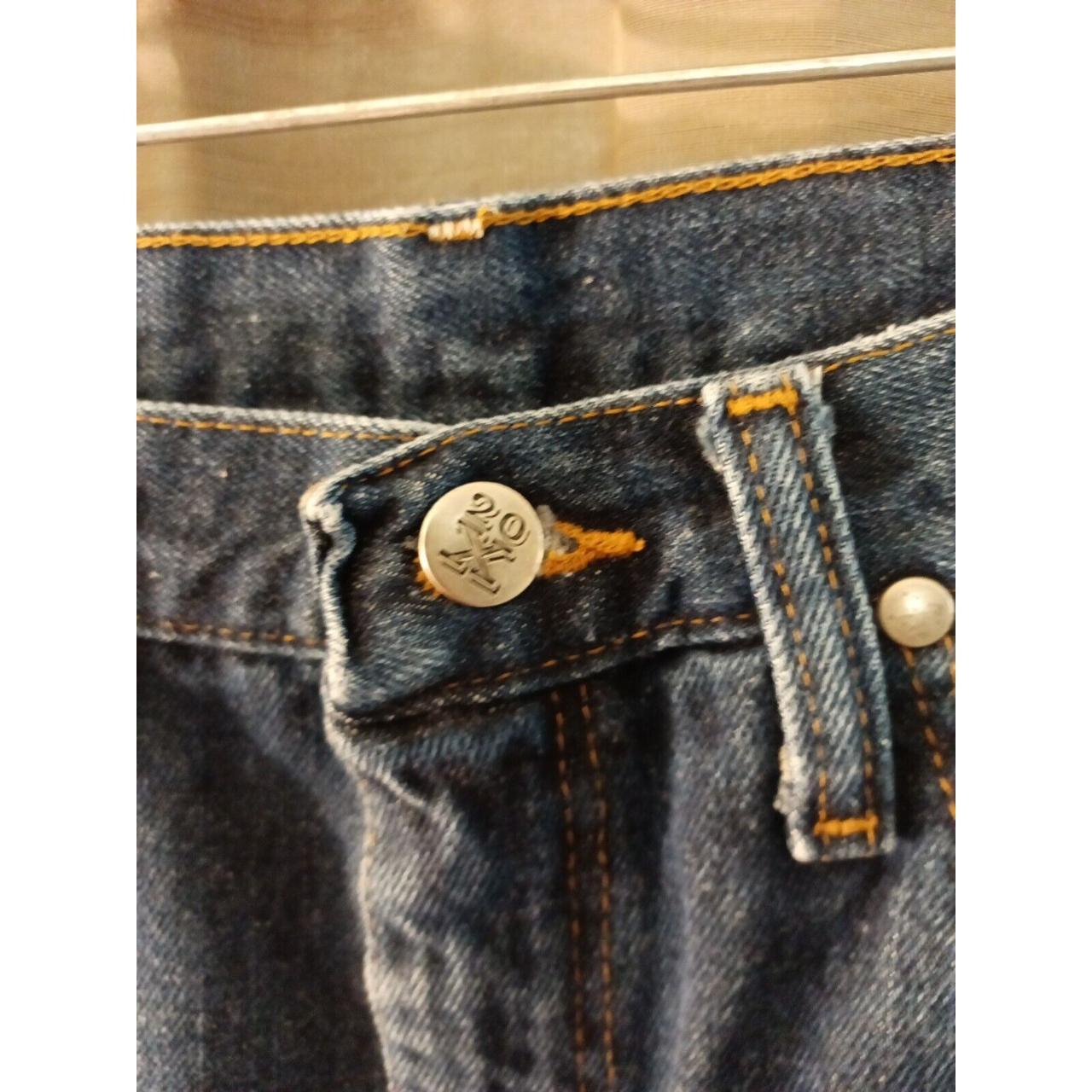 Men's Wrangler 20X Dark Wash 5 Pocket Western Work... - Depop