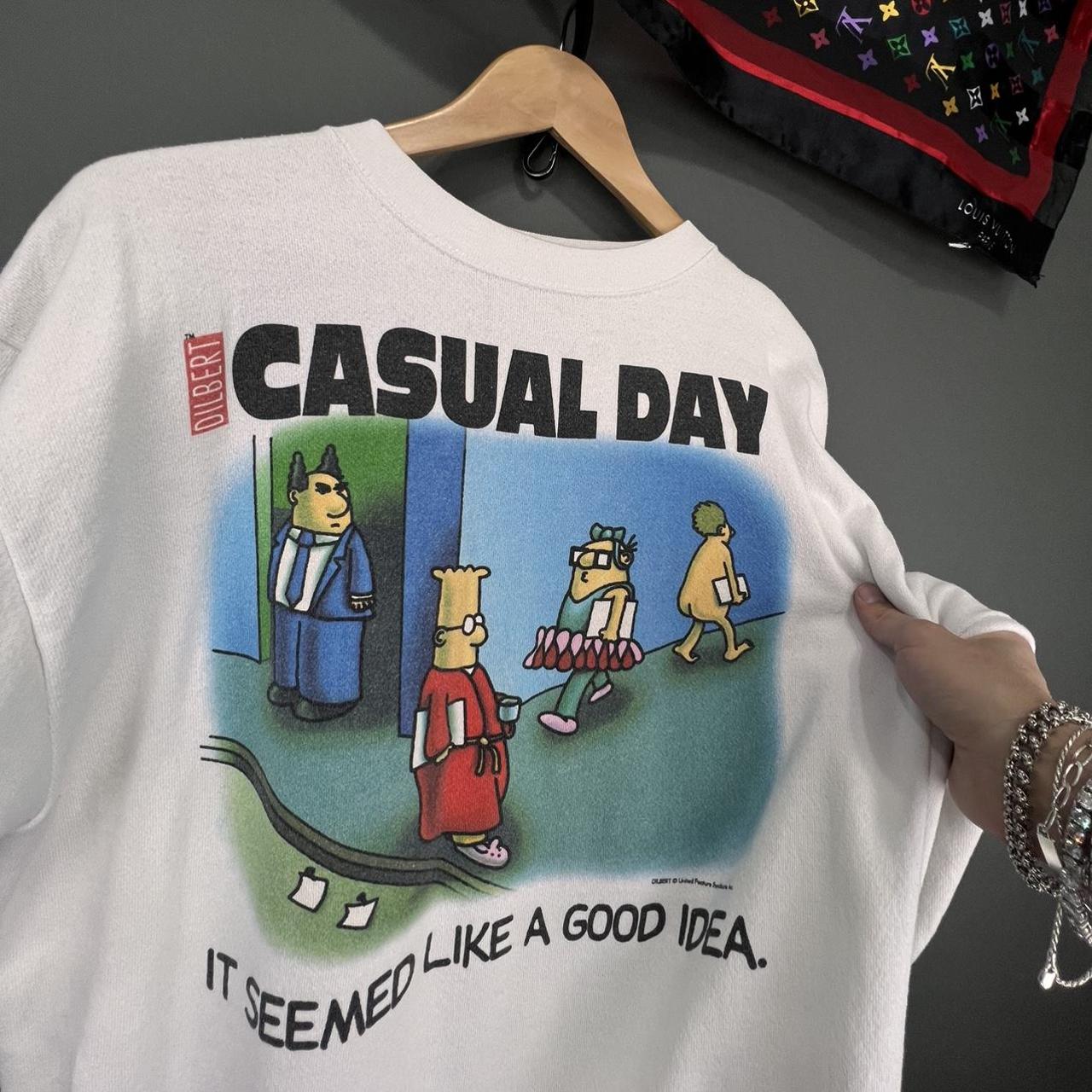 Authentic vintage dilbert comic strip casal day depop