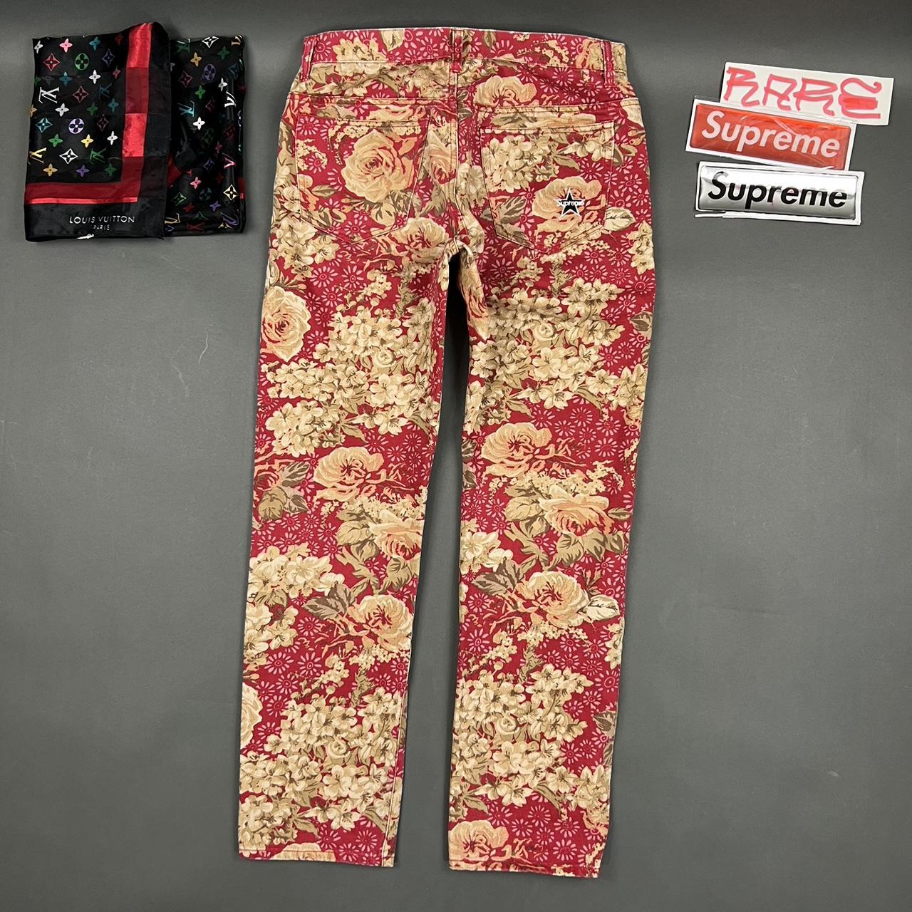 Supreme Regular Jean 30inch pink - デニム