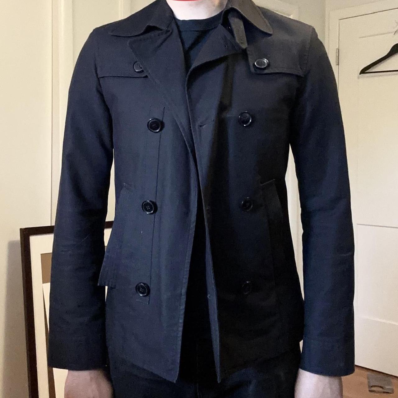 Ben sherman black on sale coat