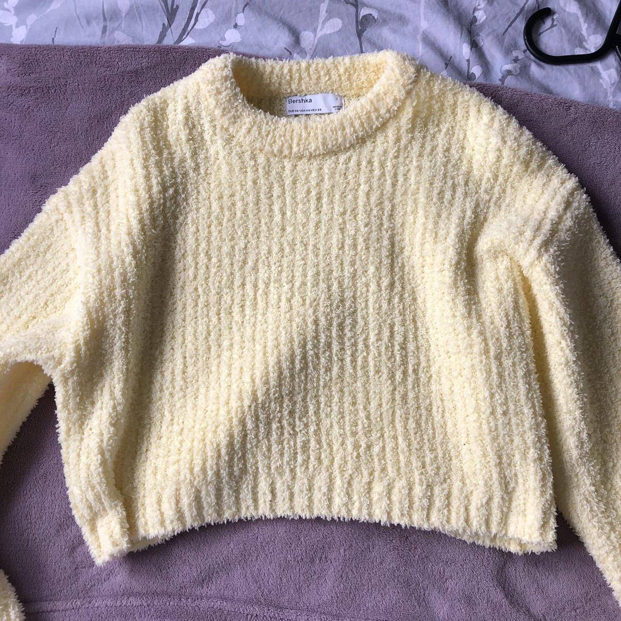 Bershka yellow outlet sweater