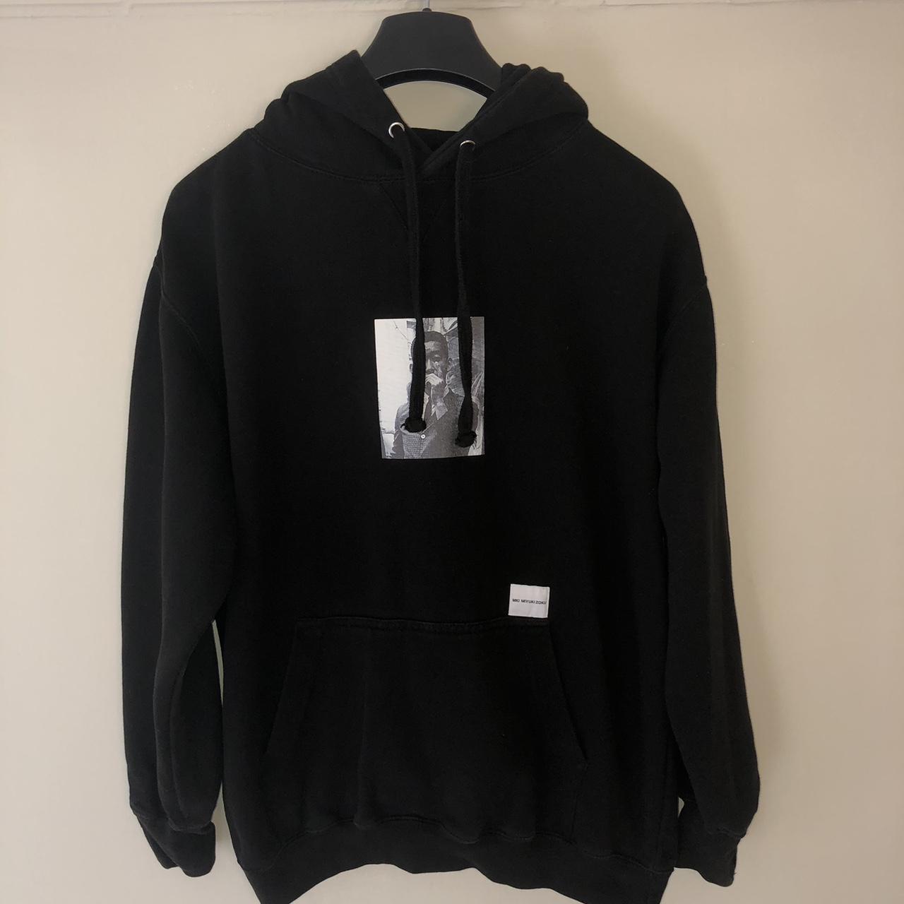 MKI Miyuki Zoku hoodie. Awesome heavy duty black... - Depop