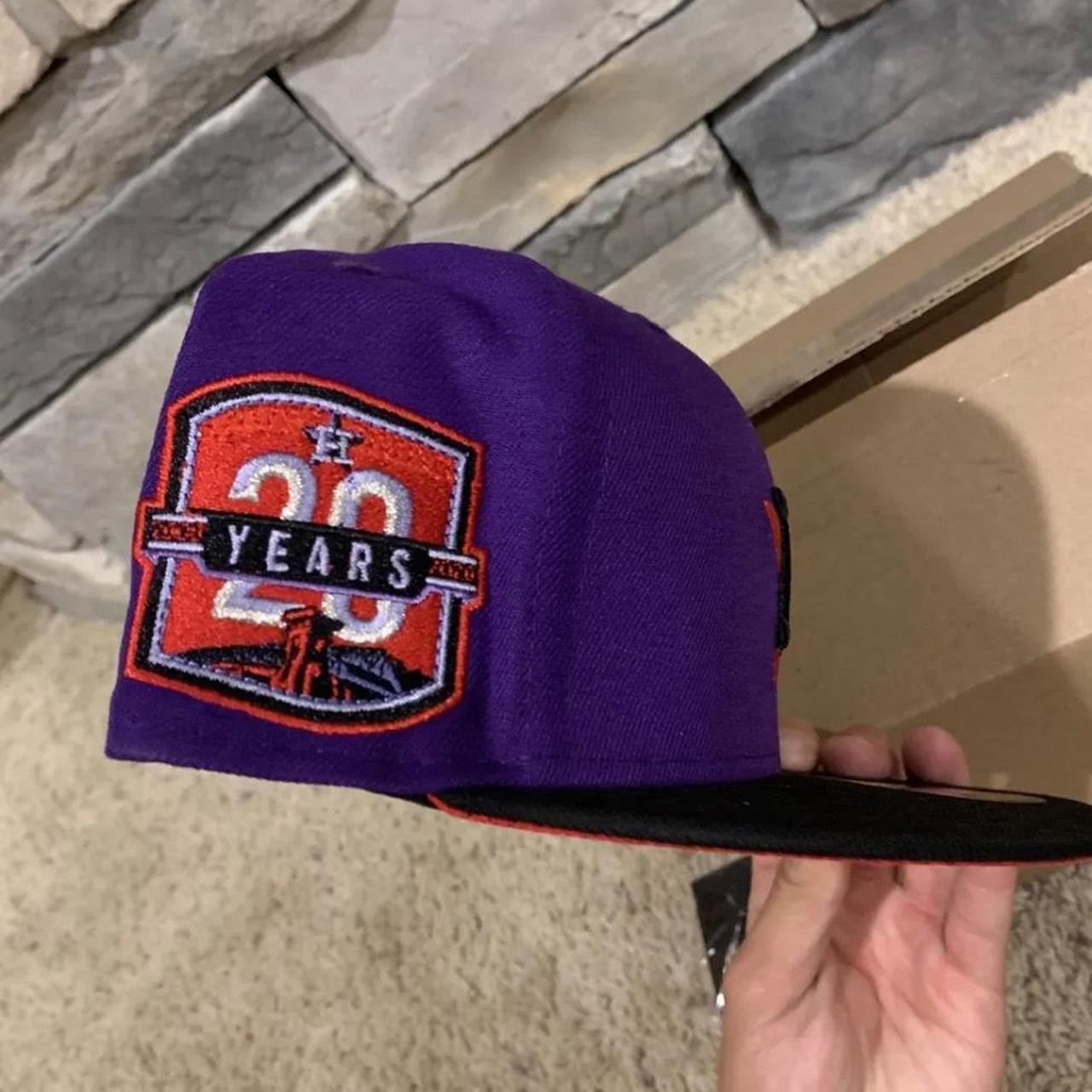 FREE SHIPPING!! Purple Houston Astros fitted hat - Depop