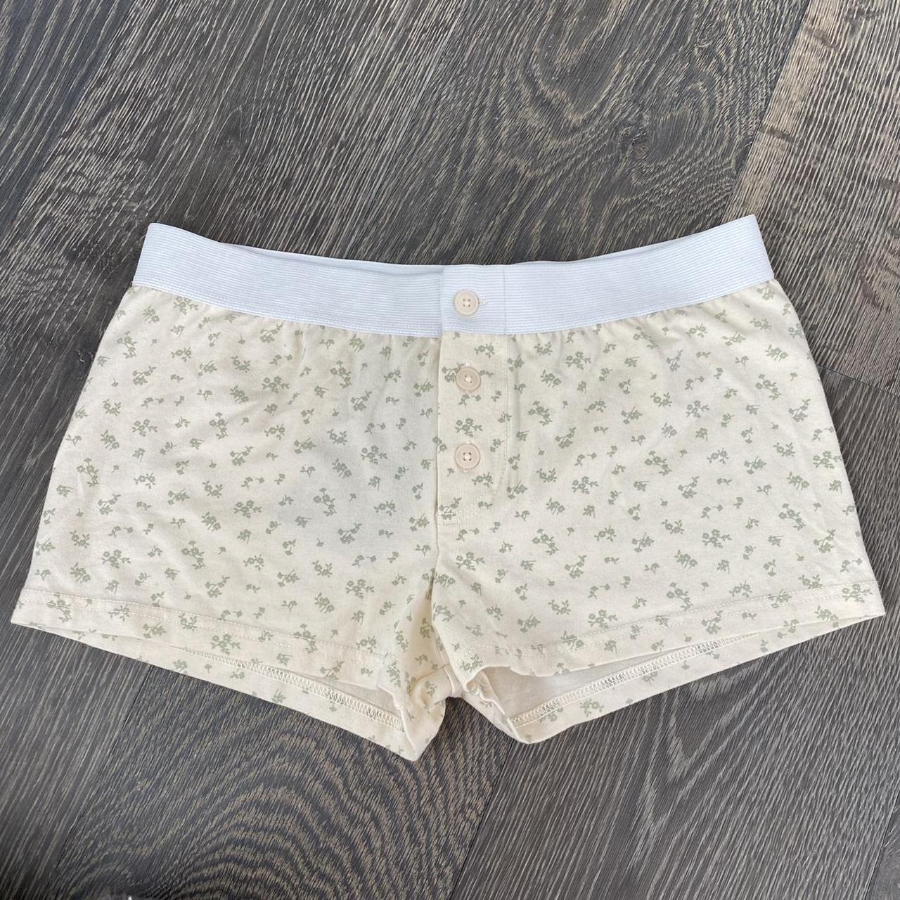 Cute brandy Melville boxers! Similar to the shorts I... - Depop