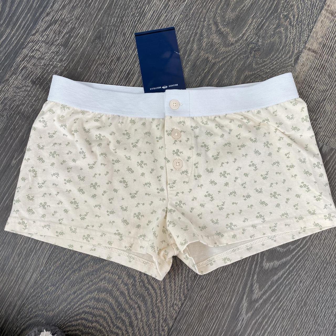 Cute brandy Melville boxers! Similar to the shorts I... - Depop