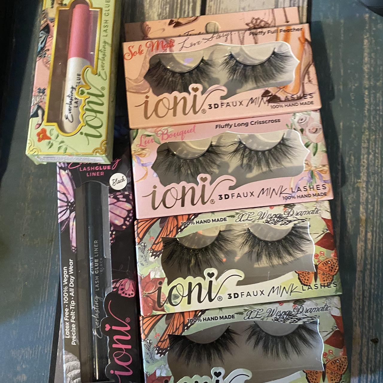 IONI LASH BUNDLE 4 new pairs of lashes Black... - Depop