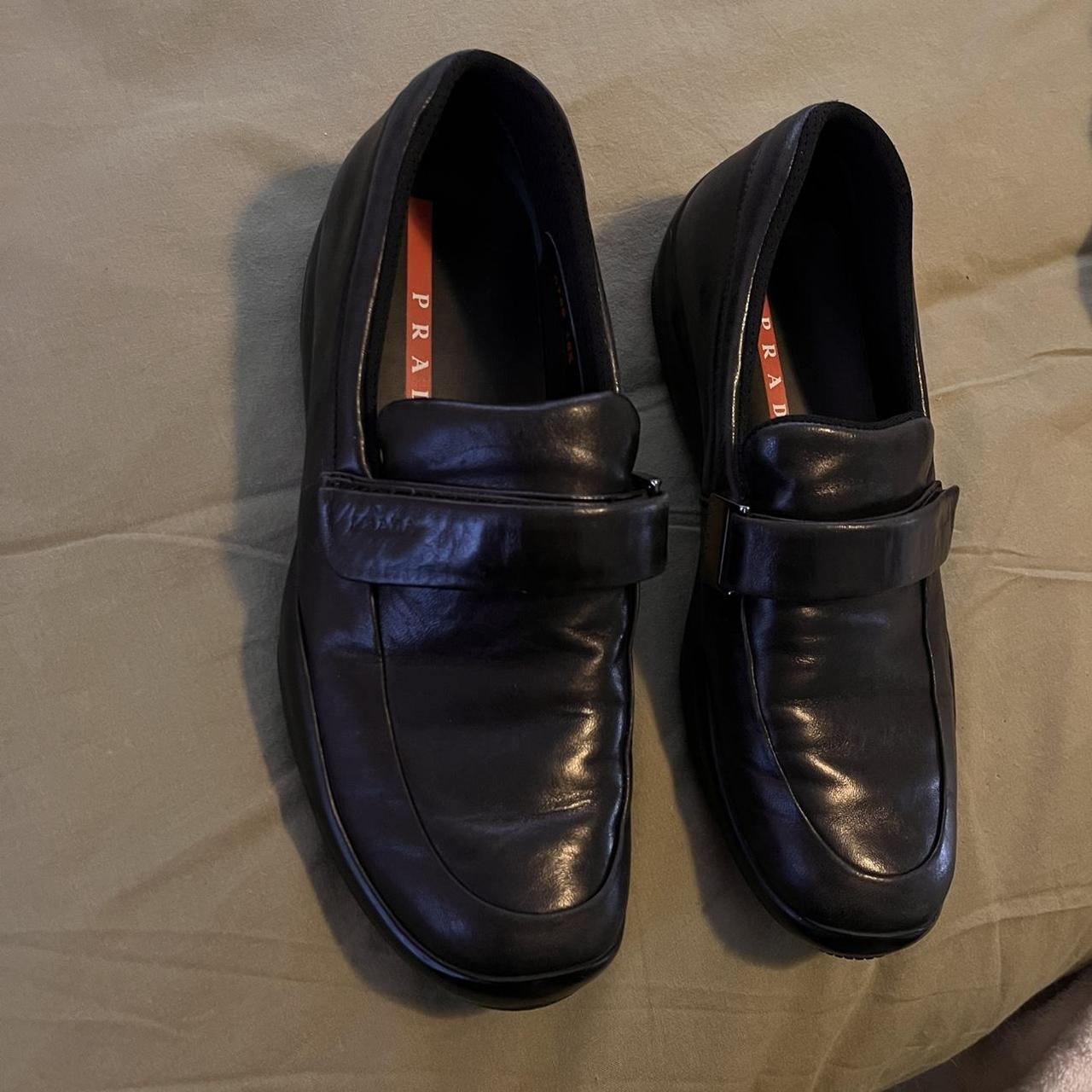 loafers prada women's