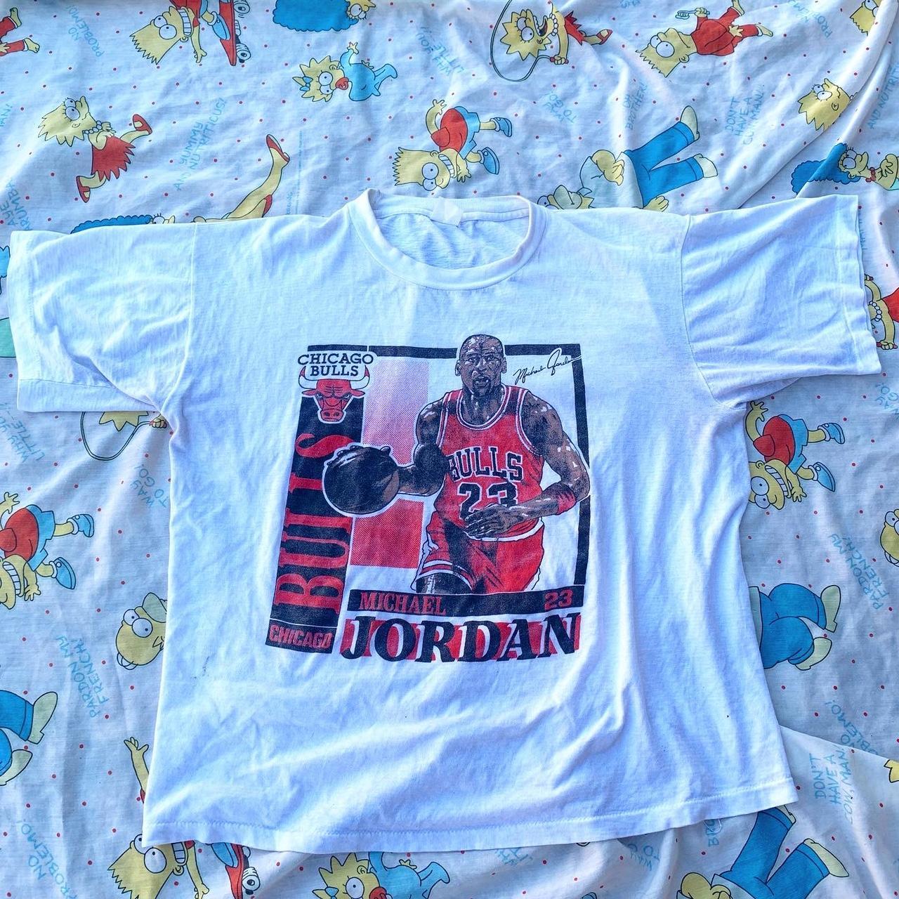90s Chicago Bulls Michael Jordan Single-Stitched., •...