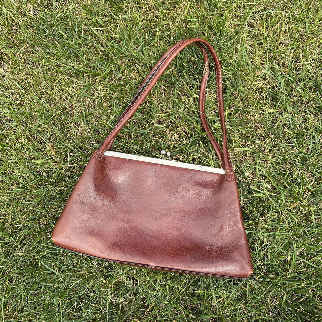 Wilson leather red on sale purse