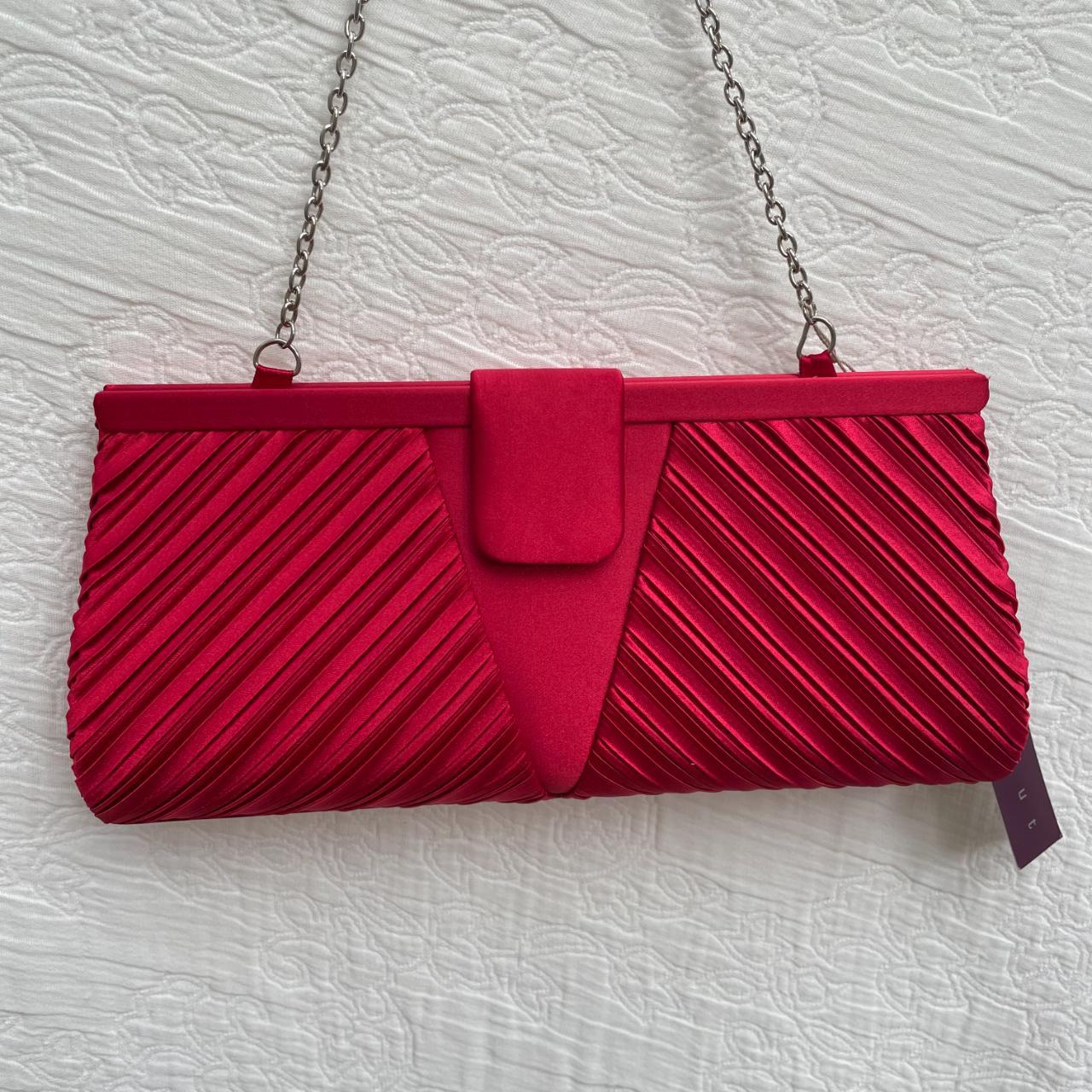 Women's Red and Pink Bag | Depop