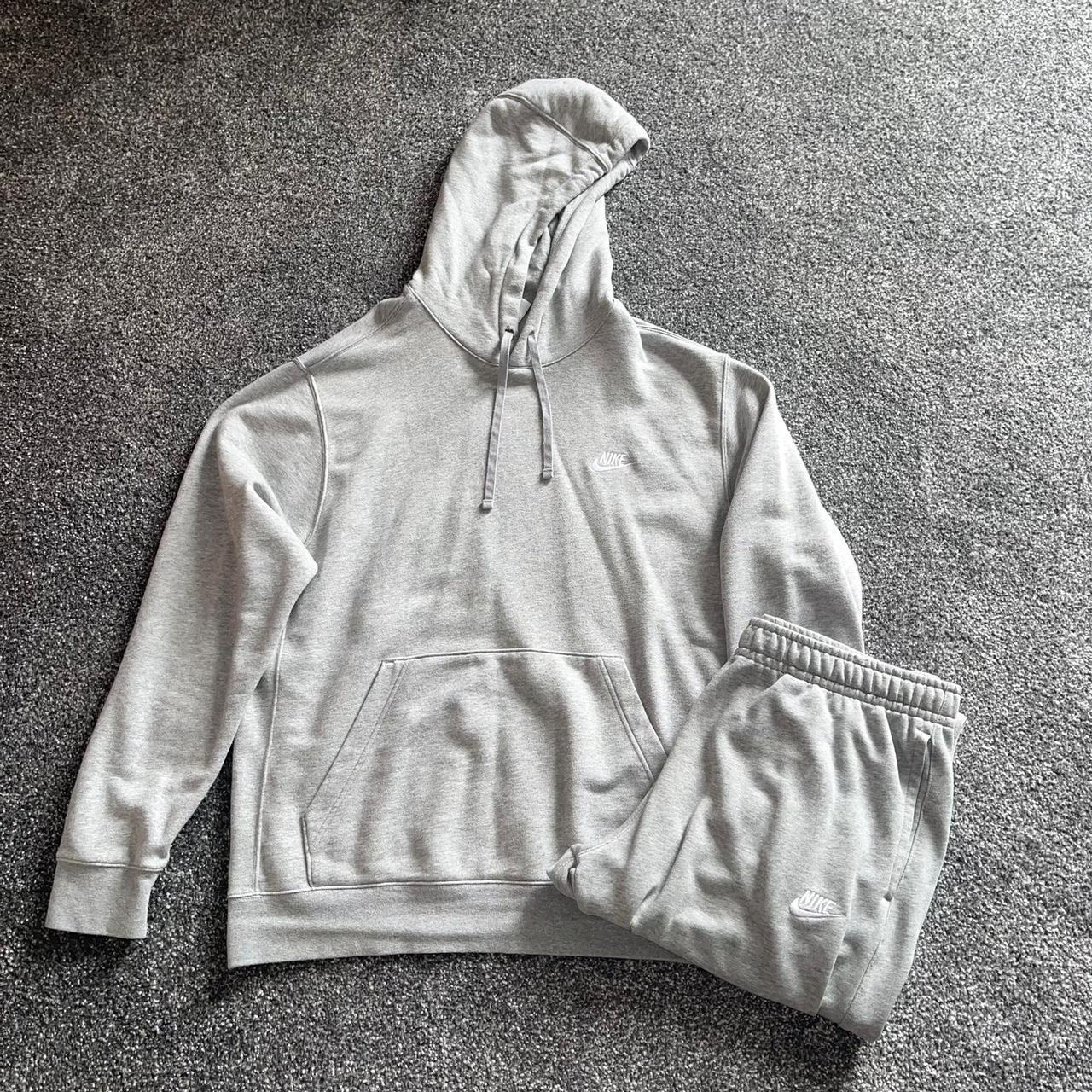 grey nike track suit