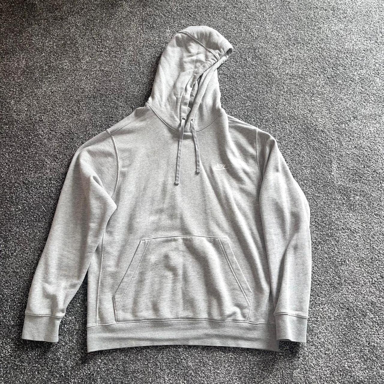 nike grey hoodie tracksuit