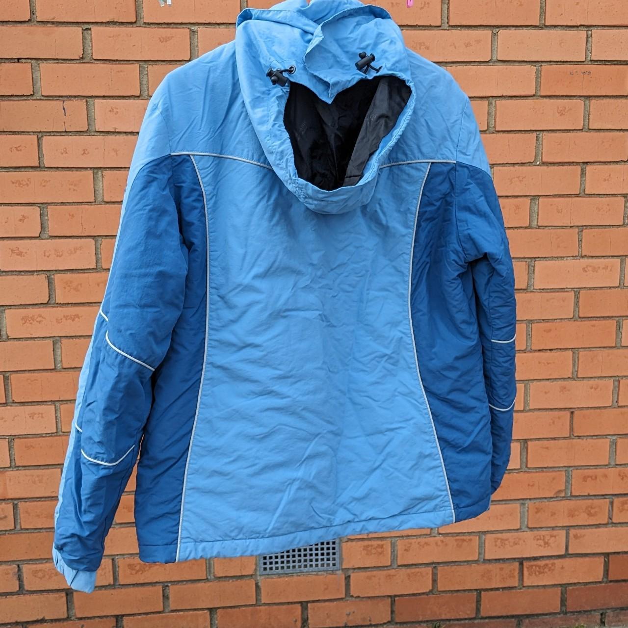 y2k kathmandu baby blue jacket, soft and comfy with... Depop