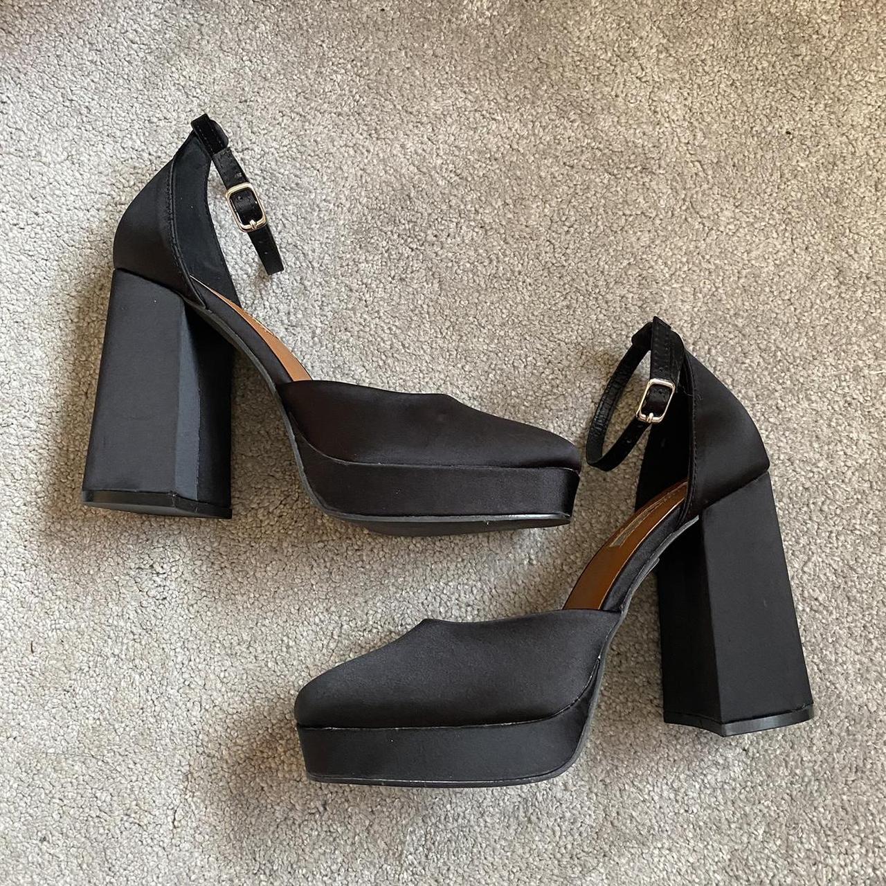 Primark Black Platform Heels Brand new with labels... - Depop